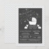 Partij van het Franse Bulldog-thema - Neutraal Bab Kaart (Voorkant / Achterkant)