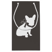 Partij van het Franse Bulldog-thema - Neutraal Bab Klein Cadeauzakje (Achterkant)