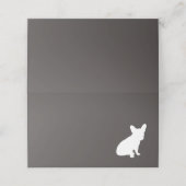 Partij van het Franse Bulldog-thema - Neutraal Bab Plaatskaartje (Buitenkant ongevouwen)