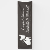 Partij van het Franse Bulldog-thema - Neutraal Bab Spandoek (Verticaal)