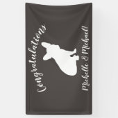 Partij van het Franse Bulldog-thema - Neutraal Bab Spandoek (Verticaal)