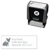 Partij van het Franse Bulldog-thema - Neutraal Bab Zelfinktende Stempel (In situ)