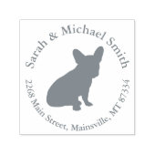 Partij van het Franse Bulldog-thema - Neutraal Bab Zelfinktende Stempel (Design)