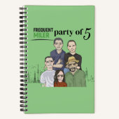 Partij van het Notitieboek van 5 punten (Voorkant)