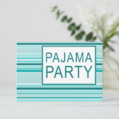 partij van pajama kaart (Staand voorkant)