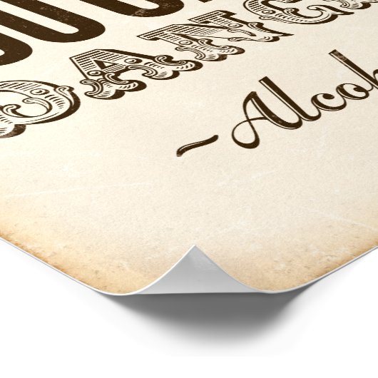  PARTIJ VERTROUWT ME U KUNT AFSCHAFFEN POSTER (Hoek)