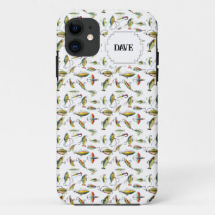 Partij vislokkers patroon aanpasbaar Case-Mate iPhone case