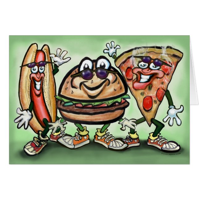 partij voedsel (Voorkant Horizontaal)