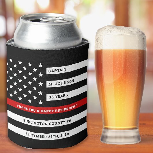 Partij voor de aflossing van brandweerpersoneel me blikjeskoeler