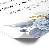 Partij voor de bevordering Tekenen Greenery Dusty  Poster (Hoek)