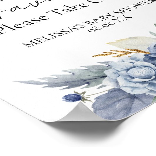 Partij voor de bevordering Tekenen Greenery Dusty  Poster (Hoek)