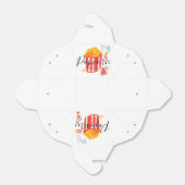 Partij voor de carnavalpartij popcorn verjaardag bedankdoosjes (Uitgevouwen)