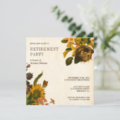  Partij voor de Florale Pensioen Kaart (Staand voorkant)