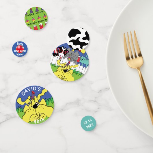 Partij voor de geboorte van dieren confetti (Groep)