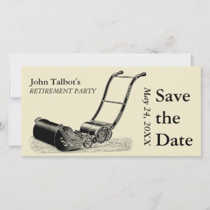  PARTIJ voor de gedwongen pensionering van de moto Save The Date