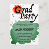 Partij voor de Geverfde Afstuiving Informatiekaartje (Voorkant)