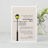 Partij voor de opwarming van de lamp kaart (Staand voorkant)