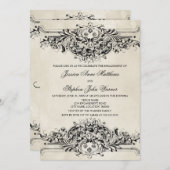  partij voor de Ornament Kaart (Voorkant / Achterkant)