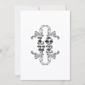 partij voor de Ornament Kaart (Achterkant)