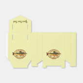 Partij voor de vrijlating van vliegvisvangsten bedankdoosjes (Uitgevouwen)