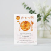 Partij voor een goudmakerij briefkaart (Staand voorkant)