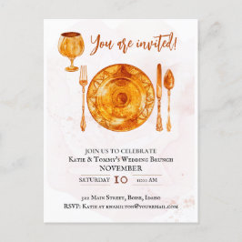 Partij voor een goudmakerij briefkaart