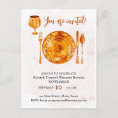 Partij voor een goudmakerij briefkaart (Voorkant)