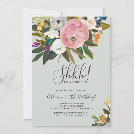 Partij voor Florale Ondernemingen Kaart (Voorkant)