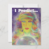 Partij voor Gypsy Prediction Halloween Kaart (Voorkant)