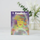 Partij voor Gypsy Prediction Halloween Kaart (Staand voorkant)