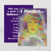 Partij voor Gypsy Prediction Halloween Kaart (Voorkant / Achterkant)