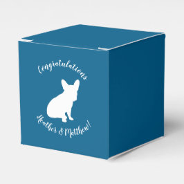 Partij voor het thema Bulldog - Baby shower Blue Bedankdoosjes