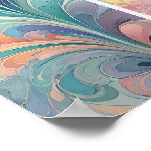 Partij voor Pastel Poster (Hoek)