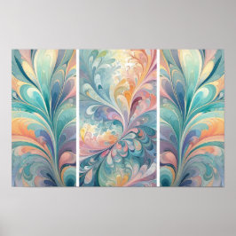 Partij voor Pastel Poster