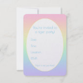 Partij voor Pastel Tiger Kaart (Achterkant)