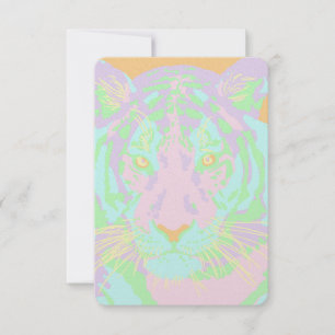 Partij voor Pastel Tiger Kaart