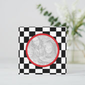 Partij voor racehandelaars kaart (Staand voorkant)