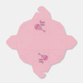 Partij voor suiker en specerijen bedankdoosjes (Uitgevouwen)