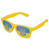 Partij voor Zonnebrillen - Oekraïense vlag (Gekanteld)