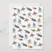 Partij (Zee) Aanbesteding van dieren op zondag Kaart (Achterkant)