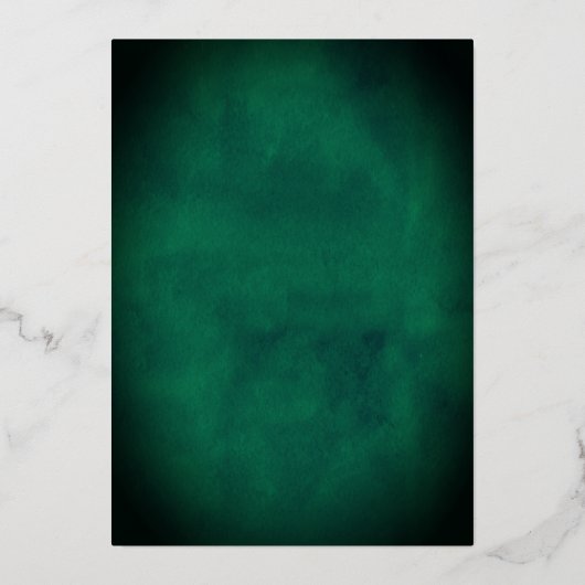 Partij zoals de Ierse St. Patrick's Day Party Real Folie Uitnodiging (Achterkant)