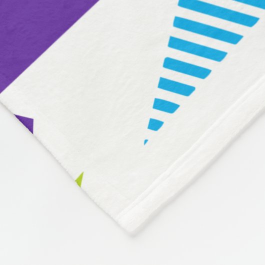 Partij zoals het 1999®™ gebak - Design 01 Fleece Deken (Hoek)