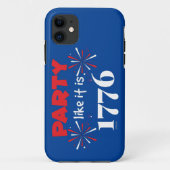 PARTIJ ZOALS HET IS 1776 grappige dag van onafhank Case-Mate iPhone Case (Achterkant)