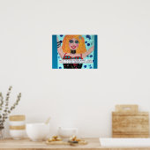 PARTIJ ZOALS U WILT. BAD GIRL ART POSTER. POSTER (Keuken)