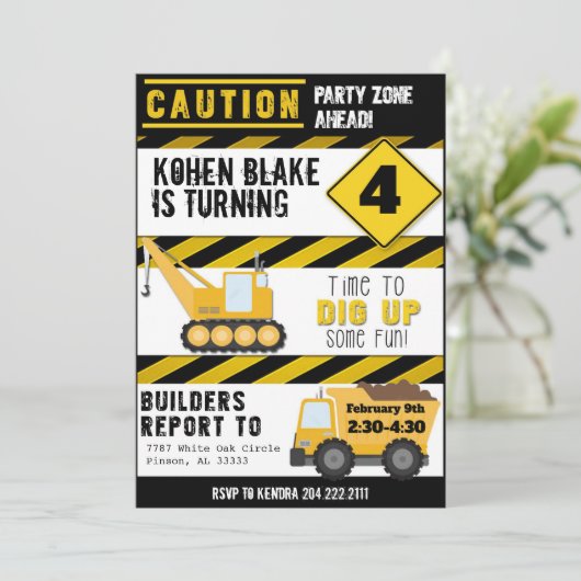 Partij Zone Aankondiging bagageruimte bouw (Staand voorkant)