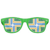 Partij Zonnebrillen met vlag van Portland (Voorkant)