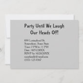  PARTIJ Zwaarloze Horseman Halloween Kaart (Achterkant)