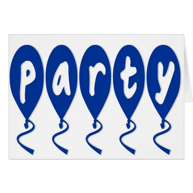 Partijballonnen (Voorkant Horizontaal)