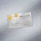 Partijballonnen/maskerade maskers magnetisch visitekaartje (Voorbeeld)