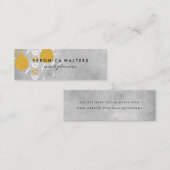 Partijballonnen Mini Visitekaartje (Voorkant / Achterkant)